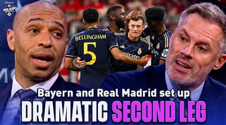 Thierry Henry, Micah &amp; Carragher react to Real Madrid&#39;s draw with Bayern! | UCL Today | CBS Sports