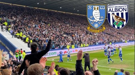 LIMBS AND PYROS AS 33,000 ECSTATIC SWFC FANS LIFT ROOF IN Sheffield Wednesday 3-0 West Brom vlog