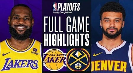 #7 LAKERS at #2 NUGGETS | FULL GAME 5 HIGHLIGHTS | April 29, 2024