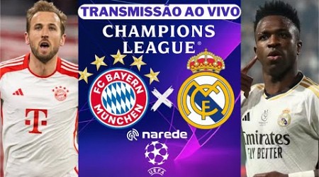 Bayern de Munique x Real Madrid ao vivo | Transmissão ao vivo | Semifinal Champions League 23/24