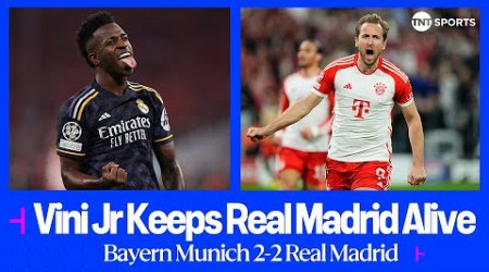 Vinicius Junior rescues Real Madrid at the Allianz Arena | Bayern Munich 2-2 Real Madrid #UCL