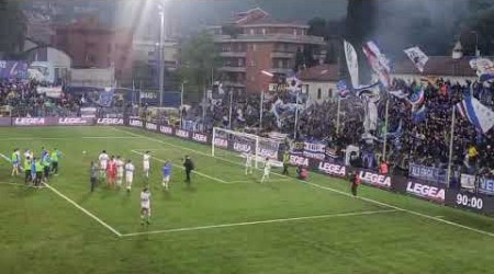 Lecco - Sampdoria - 0 - 1 - Festeggiamenti a fine gara