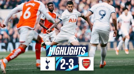 TOTTENHAM HOTSPUR 2-3 ARSENAL // PREMIER LEAGUE HIGHLIGHTS