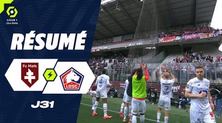 FC METZ - LOSC LILLE (1 - 2) - Résumé - (FCM - LOSC) / 2023-2024