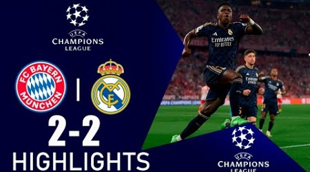 Bayern Munich vs Real Madrid 2-2 Highlights | UEFA Champions League