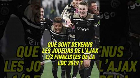 Que sont devenus les joueurs de l’Ajax, demi-finalistes de la Ligue des Champions 2019 ? #ajax