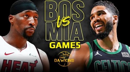 Boston Celtics vs Miami Heat Game 5 Full Highlights | 2024 ECR1 | FreeDawkins