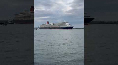 QUEEN ANNE ARRIVES IN SOUTHAMPTON FOR THE FIRST TIME!! #CUN4RD ##CunardQueenAnne