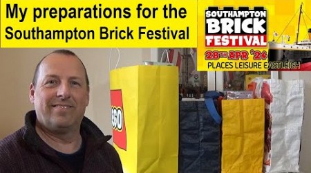 Lego Brick Festival - Preparation for the Southampton Event 28th April 2024