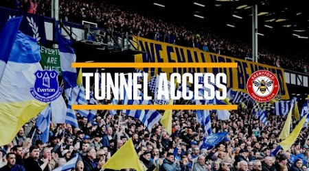 THREE WINS IN A WEEK! | Tunnel Access: Everton v Brentford