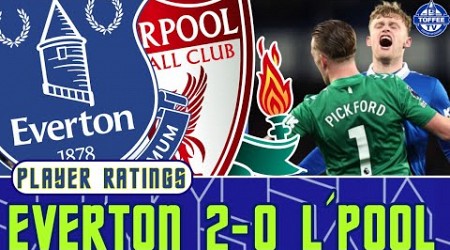 EVERTON 2-0 LIVERPOOL | MERSEYSIDE DERBY | Player Ratings
