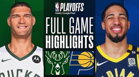 #3 BUCKS at #6 PACERS | FULL GAME 4 HIGHLIGHTS | April 28, 2024