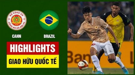 Highlights: Công An Hà Nội - Brazil | Văn Thanh mở tỉ số, đôi công hấp dẫn, chiến thắng bùng nổ