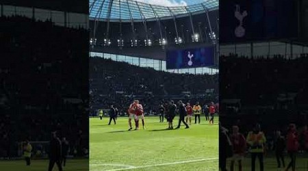 ARSENAL CELEBRATE NORTH LONDON DERBY VICTORY!