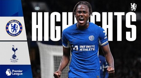 Chelsea 2-0 Tottenham | CHALOBAH &amp; JACKSON headers sink Spurs! | HIGHLIGHTS | PL 23/24