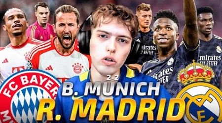 DAVOO XENEIZE REACCIONA A BAYERN MUNICH 2 REAL MADRID 2 (2024) - CHAMPIONS LEAGUE