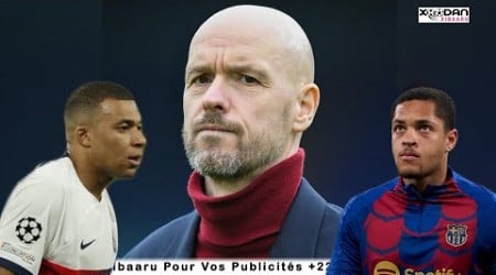 L&#39;Ajax souhaite reconduire Erik ten Hag en tant qu&#39;entraîneur s&#39;il est limogé par Manchester United