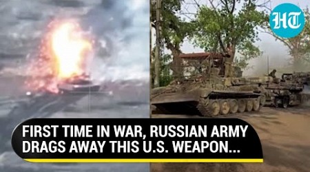 Russia Mocks USA With Video Of Abrams Tank Being Taken From Ukraine&#39;s Avdiivka To Be Shown As Trophy