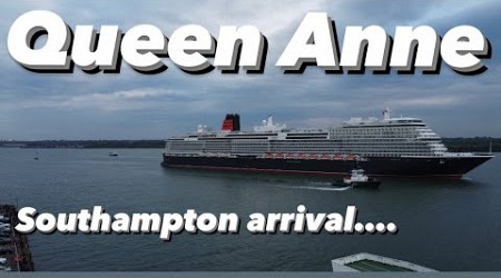 Queen Anne Southampton Maiden Arrival!!!