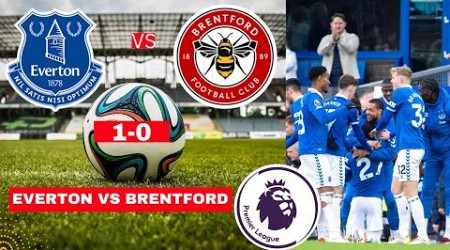 Everton vs Brentford 1-0 Live Stream Premier League Football EPL Match Score 2024 Highlights FC