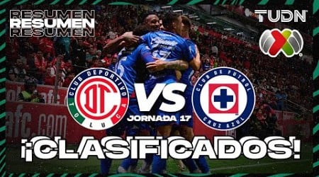 HIGHLIGHTS | Toluca vs Cruz Azul | CL2024 - Liga Mx J17 | TUDN