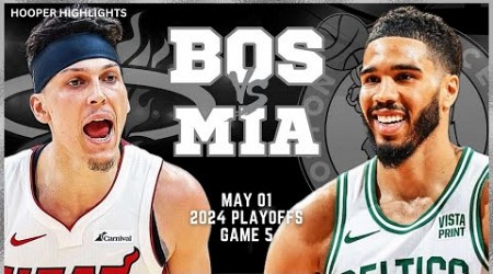 Boston Celtics vs Miami Heat Full Game 5 Highlights | May 1 | 2024 NBA Playoffs