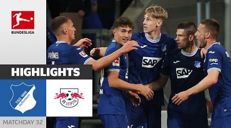 Hoffenheim Equalise Late! | TSG Hoffenheim - RB Leipzig 1-1 | Highlights | MD32 – Bundesliga 2023/24