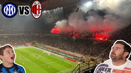 New Zealanders first Milan Derby! Better atmosphere than the ALL BLACKS? (Inter vs AC Milan 5-1)