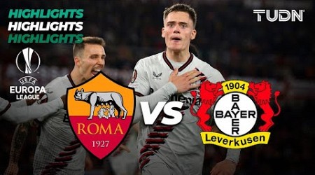 HIGHLIGHTS - Roma 0-2 Bayer Leverkusen | UEFA Europa League 2023/24 - Semifinal | TUDN