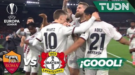 ¡PAGAN EL ERROR! Wirtz hace el primero | Roma 0-1 Bayer Leverkusen | UEFA Europa League 2023/24