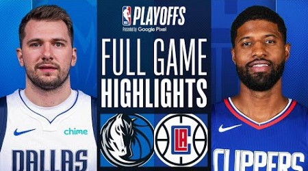 #5 MAVERICKS at #4 CLIPPERS | FULL GAME 5 HIGHLIGHTS | May 1, 2024