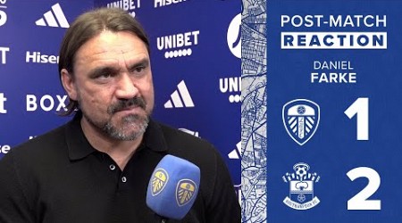 Daniel Farke reaction | Leeds United 1-2 Southampton | EFL Championship