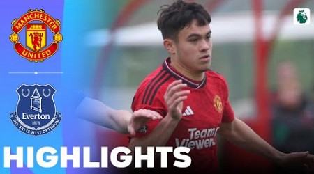 Manchester United vs Everton | Highlights | U18 Premier League 04-05-2024