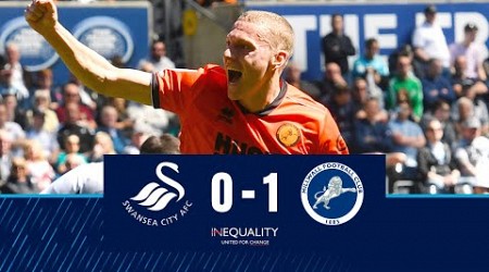 Swansea City 0-1 Millwall highlights