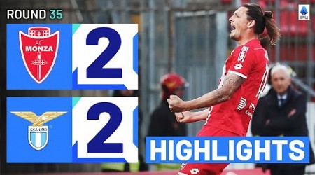 MONZA-LAZIO 2-2 | HIGHLIGHTS | Djuric bags last-gasp equaliser | Serie A 2023/24