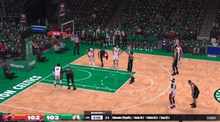 NBA 2K24 Playoffs Mode | CELTICS vs HEAT GAME 5 | Ultra PS5 Gameplay