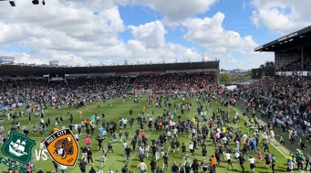 THE GREAT ESCAPE! Plymouth argyle vs hull city matchday highlights vlog (04/05/2024)