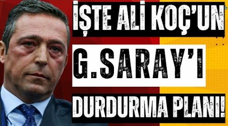 Ali Koç&#39;un Galatasaray&#39;ı durdurma planı açıklıyoruz | Galatasaray&#39;da gündem Sivasspor | Erden Timur