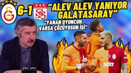 Galatasaray 6-1 Sivasspor Maç Sonu-Tümer Metin&quot;GS Alev Alev Yanıyor&quot;.