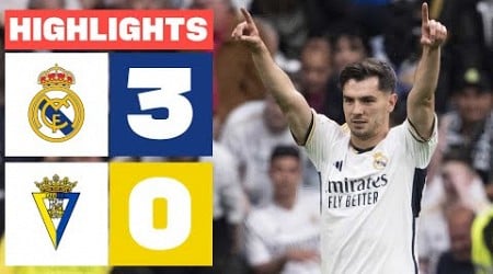 REAL MADRID 3 - 0 CÁDIZ CF | RESUMEN LALIGA EA SPORTS