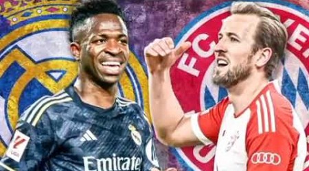 Real Madrid Vs Bayern 2-2 championship league semi final highlight| Vinicius goal and kane goal