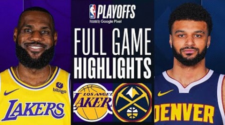 #7 LAKERS at #2 NUGGETS | FULL GAME 5 HIGHLIGHTS | April 29, 2024