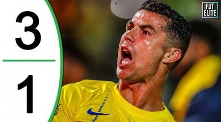 RONALDO Double GOALS - Al Nassr vs Al Khaleej 3-1 Highlights &amp; Goals 2024