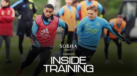 INSIDE TRAINING | All eyes on Bournemouth | Goals, skills, rondos and much more! | Premier League