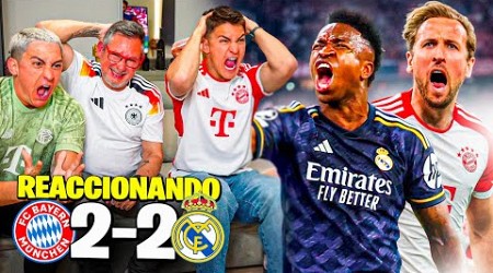 REACCIONANDO al BAYERN MÚNICH 2-2 REAL MADRID *siempre igual…*