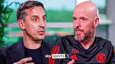 EXCLUSIVE: Erik ten Hag on wanting to sign Kane &amp; more! | Gary Neville interviews Erik ten Hag