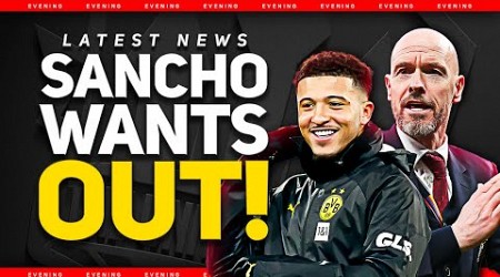 Sancho SNUBS United Return! Neville BACKS Ten Hag! Man Utd News