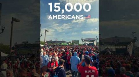 15,000 Premier League Fans TAKEOVER the USA 