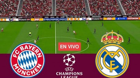 [EN VIVO] Bayern Múnich vs Real Madrid. UEFA Champions League 23/24 Partido Completo - Videojuegos