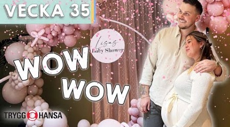 MYCKET HAR HÄNT! Ultraljud, babyshower och barnvagn! - Lisa Ajax vecka 35